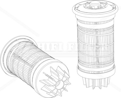Воздушный фильтр HIFI FILTER NN 40909 CSNP