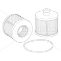 Топливный фильтр HIFI FILTER Y R5801110
