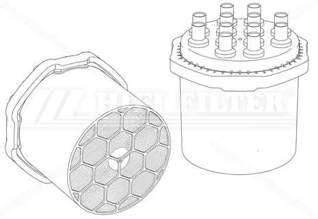 Воздушный фильтр HIFI FILTER SA 160139