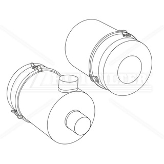 Воздушный фильтр HIFI FILTER SAH 02A09SEM002