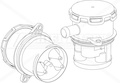 Воздушный фильтр HIFI FILTER NP 5478 S