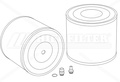 SPARK EROSION FILTER HIFI FILTER EL 30707
