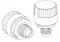 Фильтр сапуна HIFI FILTER FS 641