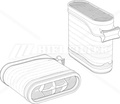 Воздушный фильтр HIFI FILTER SA 160092