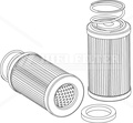 Гидравлический фильтр HIFI FILTER SH 67191