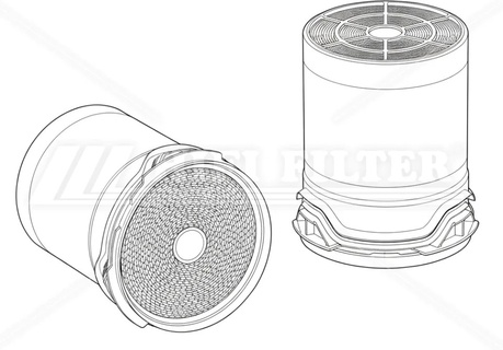Воздушный фильтр HIFI FILTER SA 160113