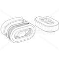 Воздушный фильтр HIFI FILTER SA 12204