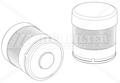 HYGROSCOPIC BREATHERS HIFI FILTER FS 526