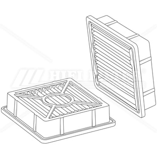 Воздушный фильтр HIFI FILTER SA 120005