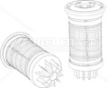 Воздушный фильтр HIFI FILTER NN 40909 GCAN