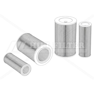 Воздушный фильтр (комплект) HIFI FILTER KA 18331