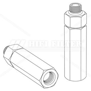 Гидравлический фильтр (в сборе) HIFI FILTER DPO 03LBZBZM90H