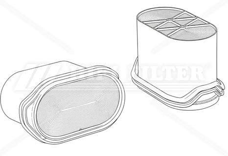 Воздушный фильтр HIFI FILTER SA 160164