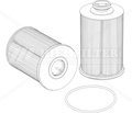 Топливный фильтр HIFI FILTER SN 70542