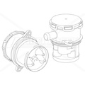 Фильтр сапуна двигателя HIFI FILTER SAO 5478