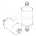 Фильтр кондиционера HIFI FILTER DYB 20028