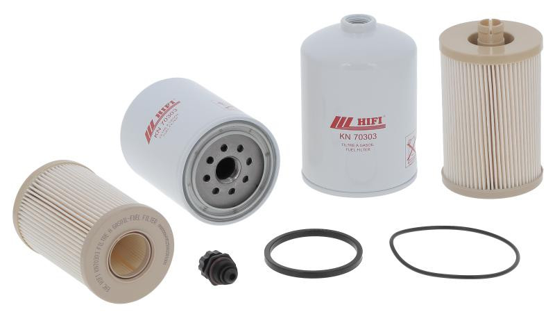 Топливный фильтр (комплект) HIFI FILTER KN 70303