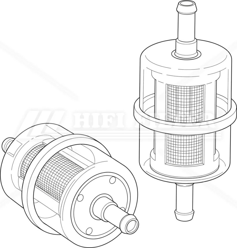 Топливный фильтр HIFI FILTER RT 49