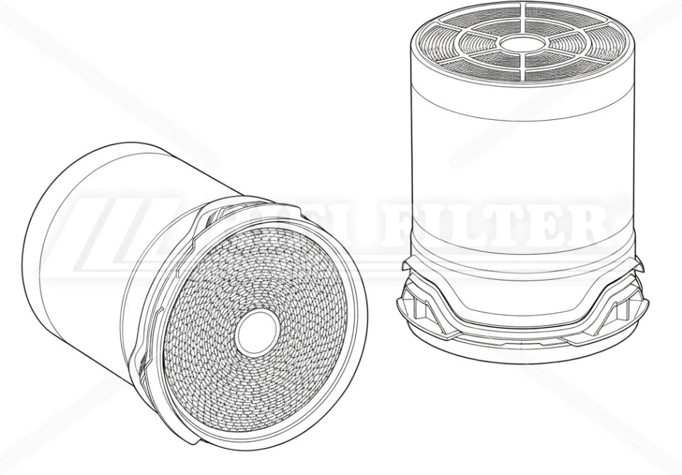 Воздушный фильтр HIFI FILTER SA 160113