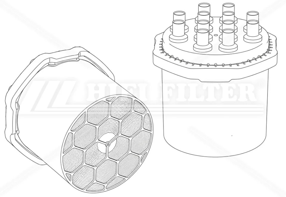 Воздушный фильтр HIFI FILTER SA 160139