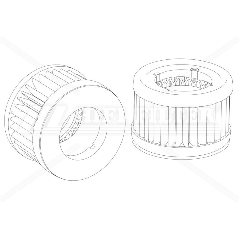 Воздушный фильтр HIFI FILTER SA 120802