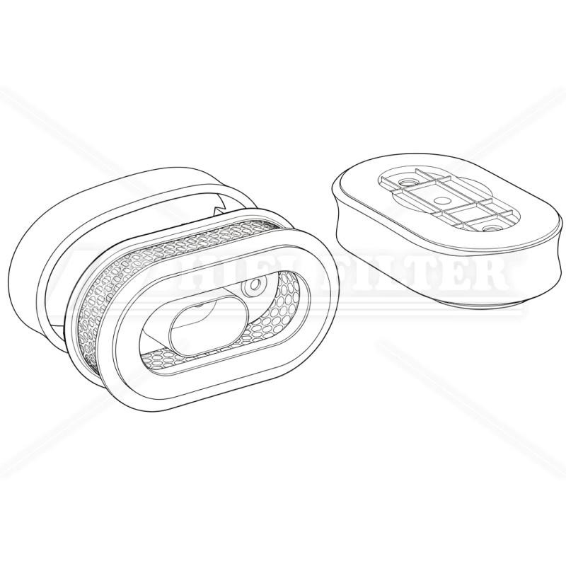 Воздушный фильтр HIFI FILTER SA 12204