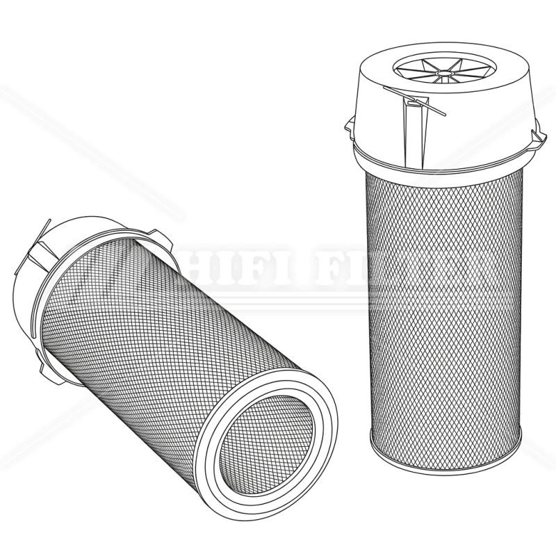 Воздушный фильтр HIFI FILTER SA 17690