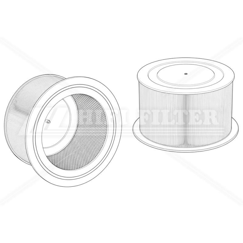 Воздушный фильтр HIFI FILTER SA 190557