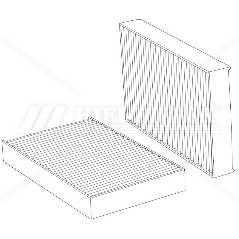 Салонный фильтр HIFI FILTER SC 8212