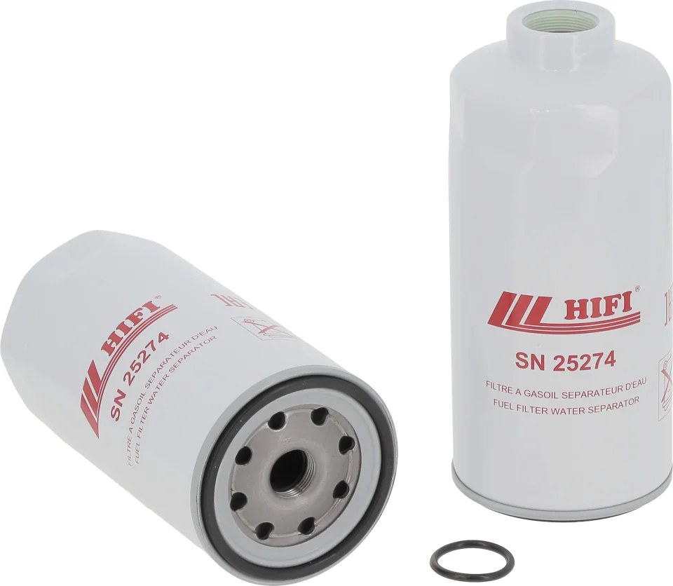 FILTRE A GASOIL SEPARATEUR D'EAU HIFI FILTER SN 25274