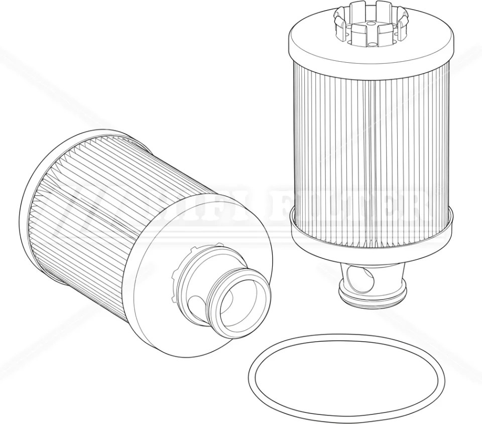 Топливный фильтр HIFI FILTER SN 40386
