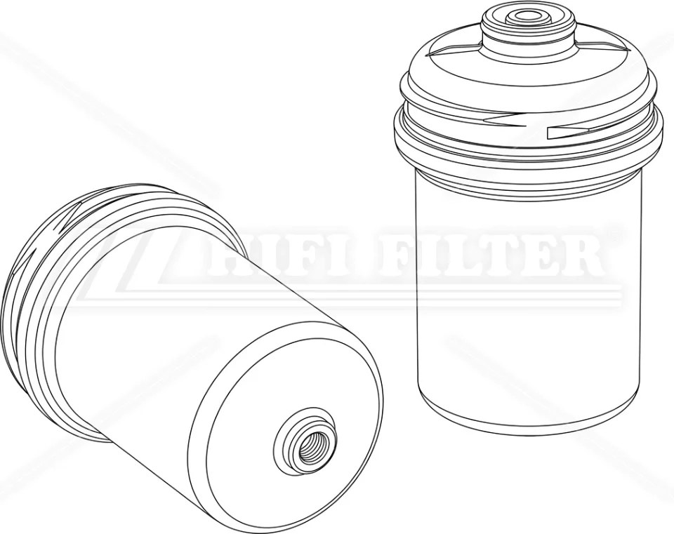 Топливный фильтр-сепаратор HIFI FILTER SN 40871