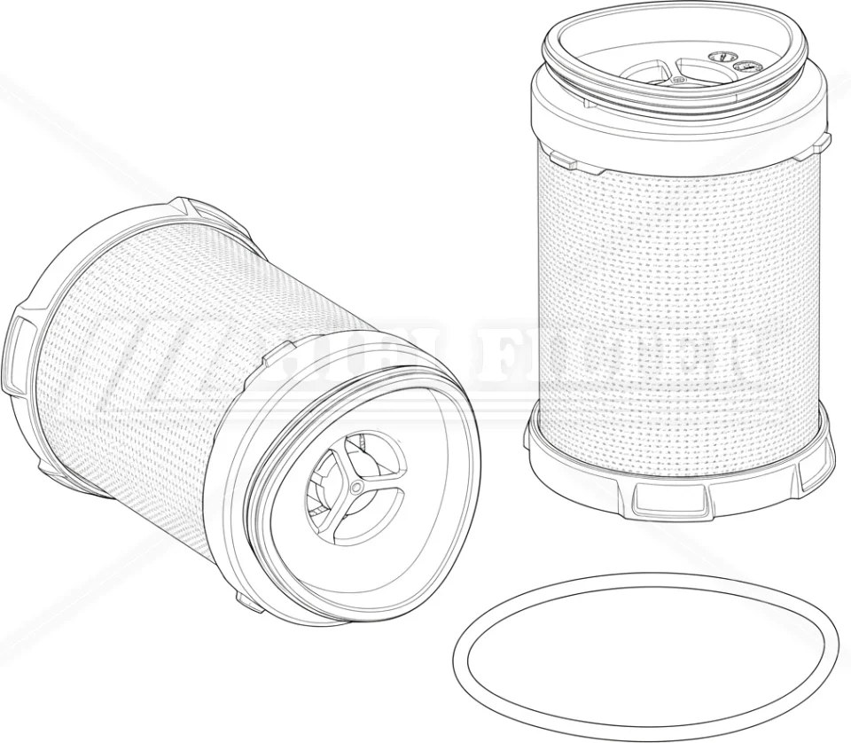 Топливный фильтр HIFI FILTER SN 70566