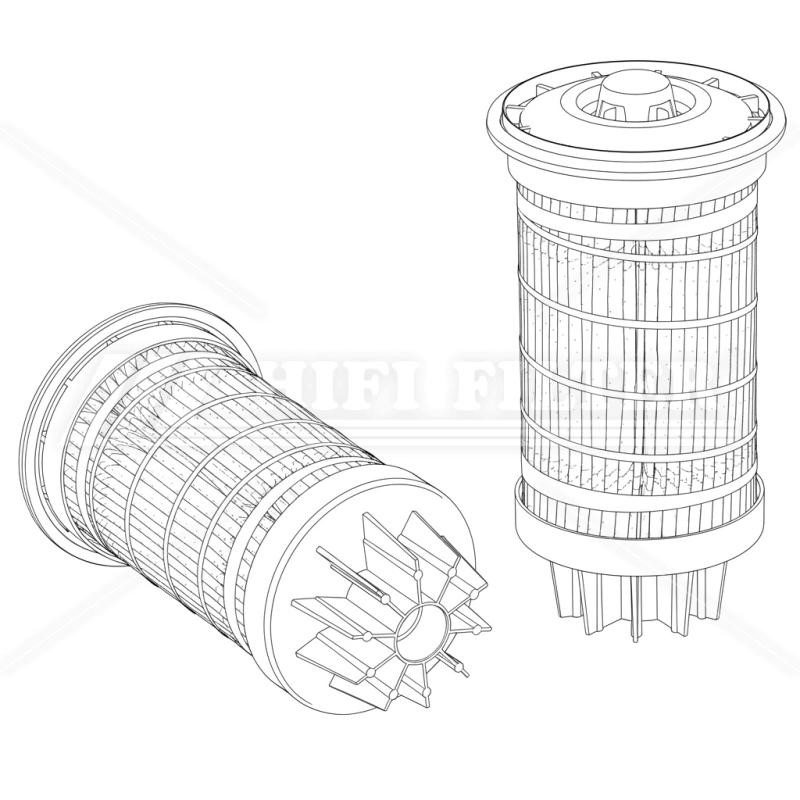 Топливный фильтр-сепаратор HIFI FILTER SN 40900