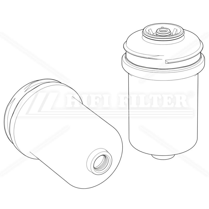 Топливный фильтр-сепаратор HIFI FILTER SN 40901