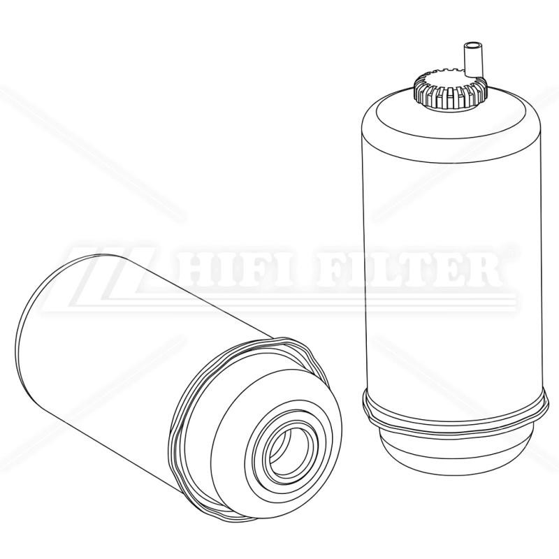 Топливный фильтр HIFI FILTER SN 70465