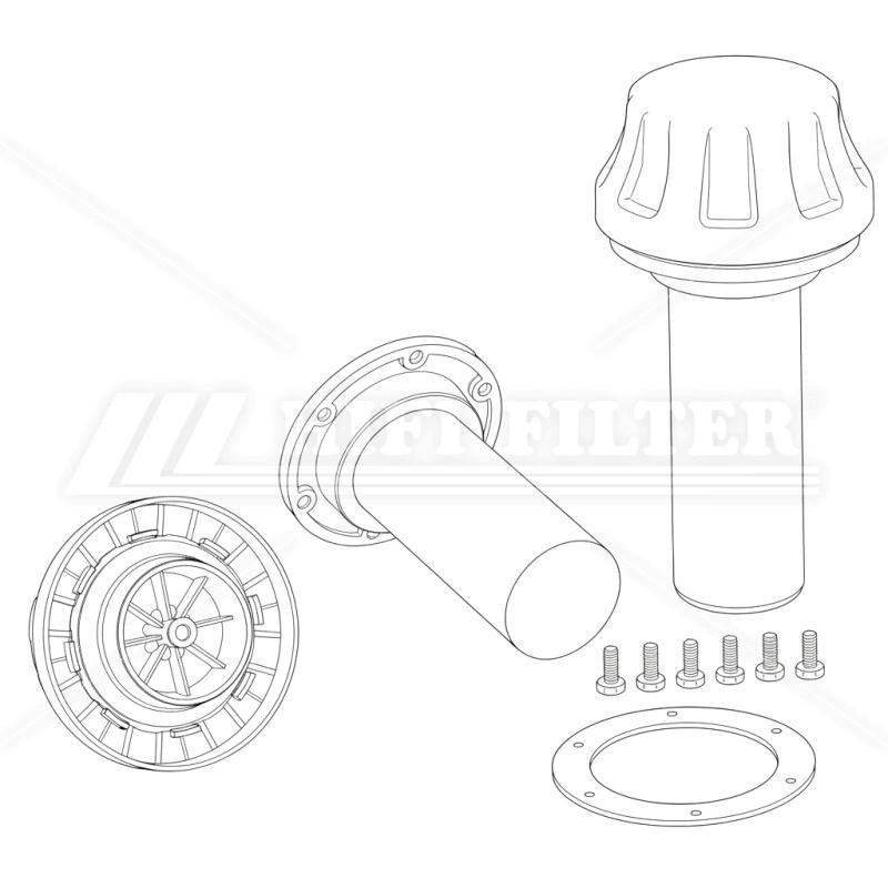 TANK CAP HIFI FILTER TCO 304
