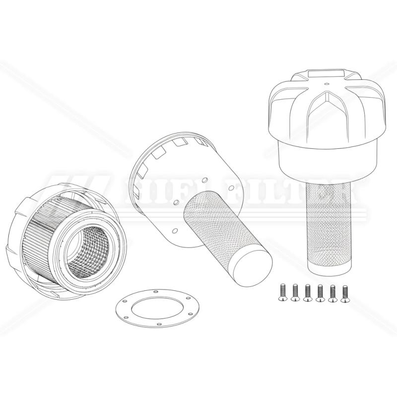 TANK CAP HIFI FILTER TCO 331
