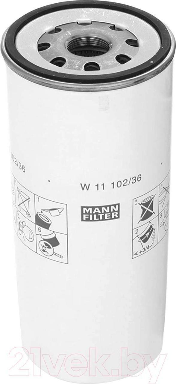 Фильтр масляный W11102/36 (LF3321/OP584)